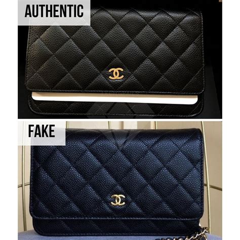 chanel fake wallet|how to tell real chanel.